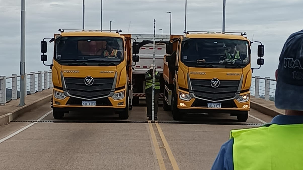 Continúa la inspección técnica en los puentes internacionales