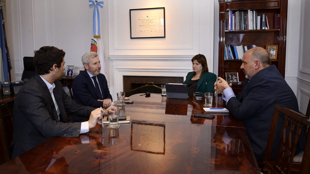 Frigerio se reunió con Bullrich y dijo que hablaron de 
