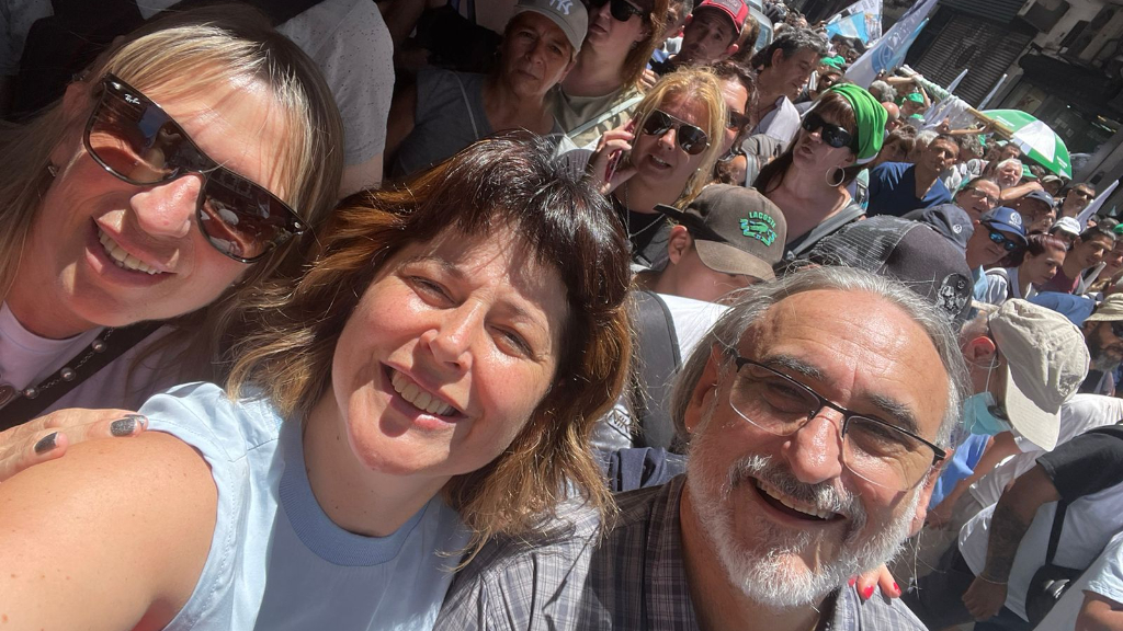 Gaillard marchó con la CGT