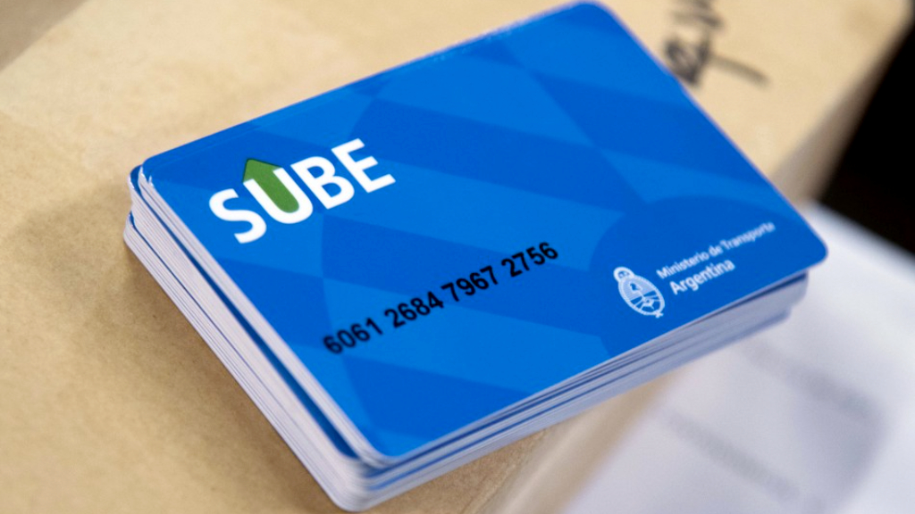 La tarjeta SUBE se puede gestionar en la oficina de la terminal 