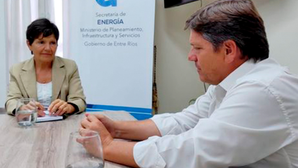 Besel se reunió con la Secretaria de Energía