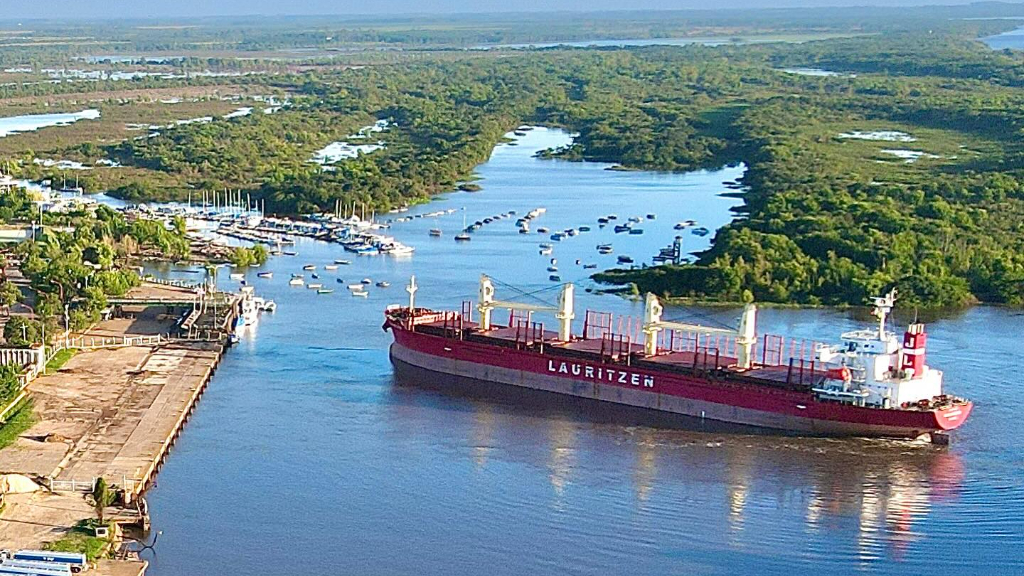 Exportaciones a la India desde el puerto uruguayense