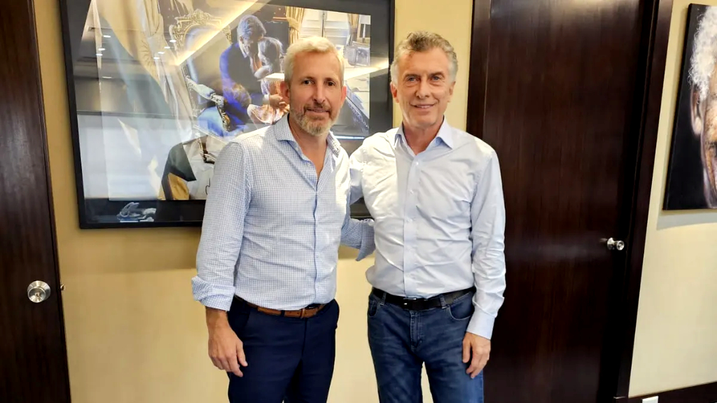 Frigerio, con Macri, en la conducción del PRO