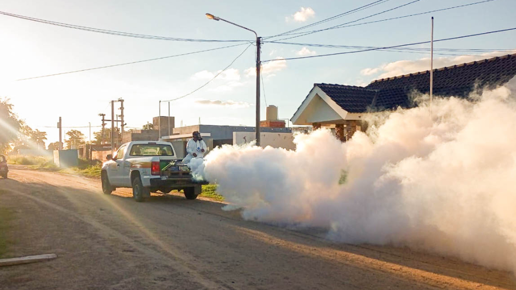 Caseros: Se realizará una fumigación por Dengue