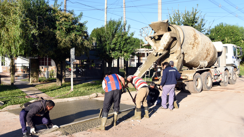 Continúan los trabajos del Plan de Obras y Servicios