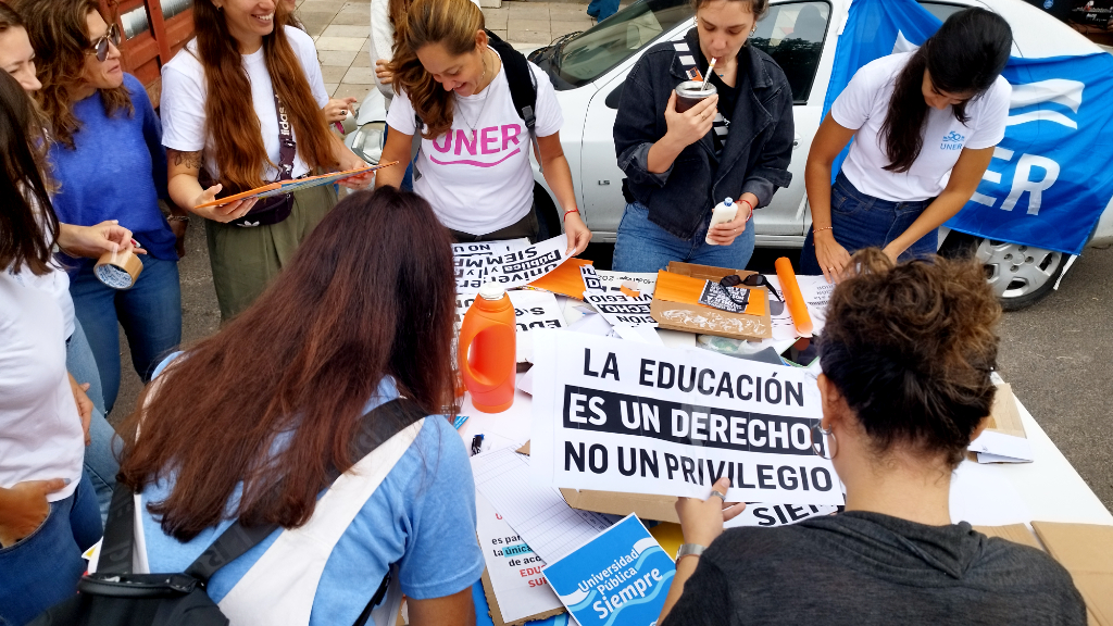 La UNER se prepara para la marcha en Concepción