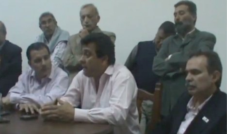 De cara a la interna de la UCR, el sector de Guillermo Vázquez se unió al de los intendentes