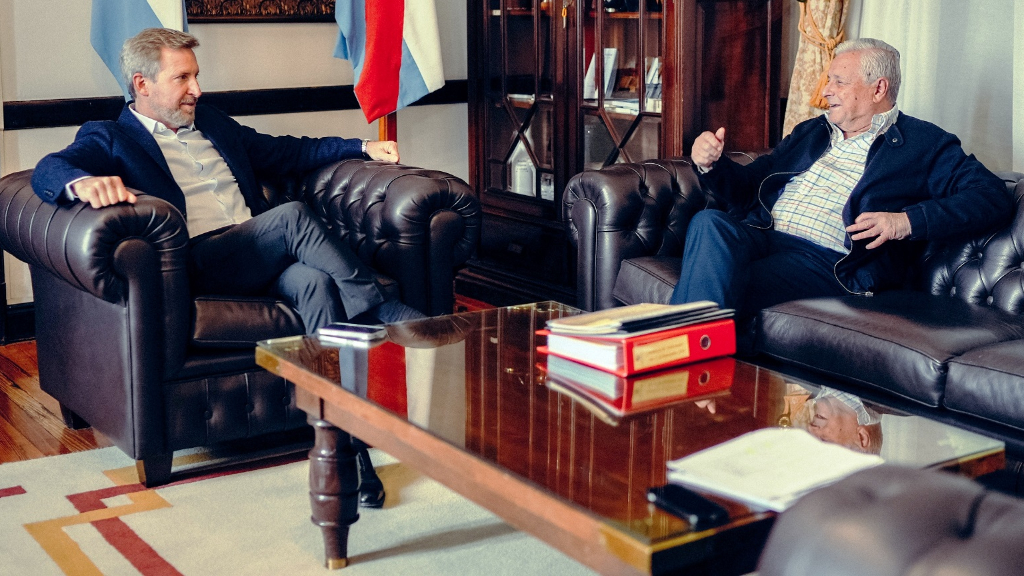 Frigerio y Lauritto hablaron de obras