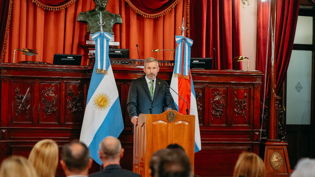 Frigerio presentó el Presupuesto 2025