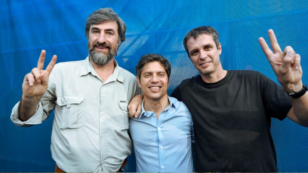 Cresto y Giano fueron al acto de Kicillof