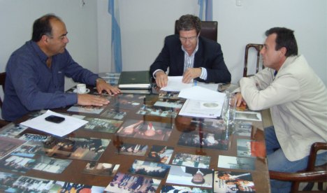 Bisogni y Flores se reunieron con Cettour y acordaron un encuentro con ATE Uruguay