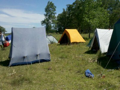 Día de la Primavera: por el clima fue pospuesto el campamento en La Toma