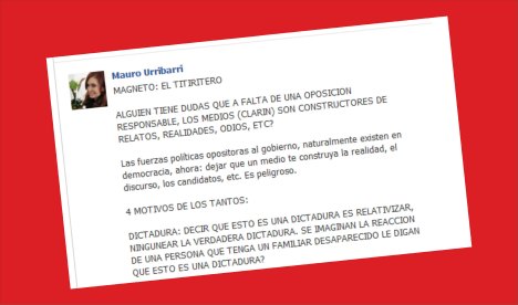 Mauro Urribarri deconstruyó el discurso del cacerolazo