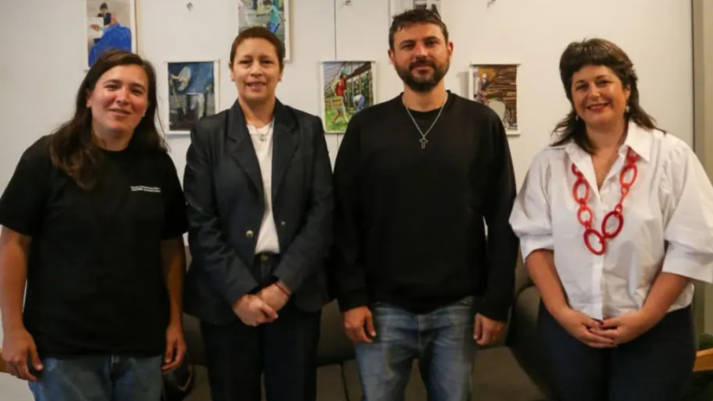 Grabois recibió a Gaillard y Rubattino