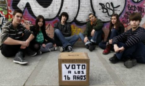 Blanc y estudiantes secundarios avanzan con un proyecto para avalar el Voto Joven
