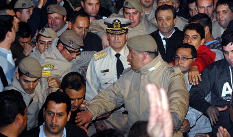 Los números en la protesta en las Fuerzas