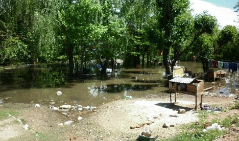 El río bajó, pero siguen 24 familias evacuadas, comentó Blanc
