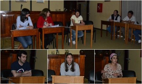 Los concejales recibieron a integrantes de juventudes políticas para debatir el voto a los 16 años