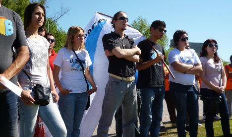 Acto en recuerdo a Néstor Kirchner en Concepción del Uruguay, Entre Ríos | Imagen: Valodia Nichajew