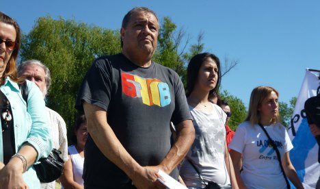 Acto en recuerdo a Néstor Kirchner en Concepción del Uruguay, Entre Ríos | Imagen: Valodia Nichajew