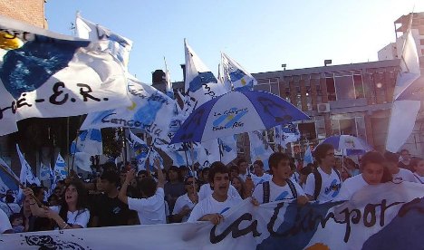Lanzamiento de Unidos y Organizados en Entre Ríos | Imagen: prensa La Cámpora