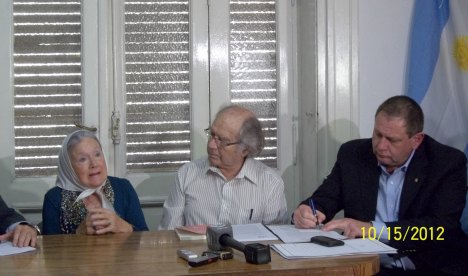 Rogel, firmante de una carta a CFK, junto a Pérez Esquivel, denunciado a los Fondos Buitres