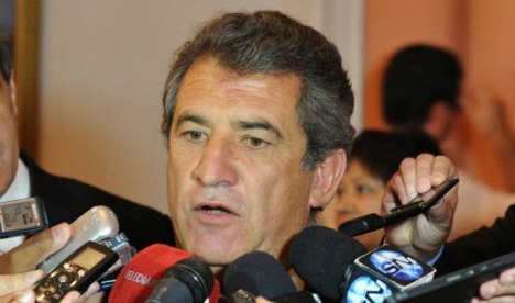 Urribarri descartó de plano una reforma constitucional
