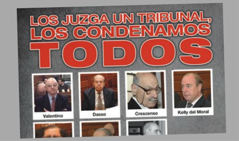 Festival popular para esperar la sentencia del juicio por los delitos durante la dictadura