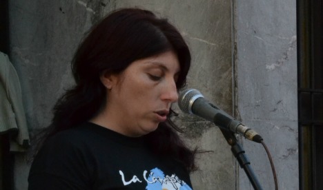 Integrante de La Cámpora | Imagen: Babel, Clara Chauvin