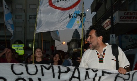 Marcha hacia la Policía Federal | Imagen: Babel, Clara Chauvin