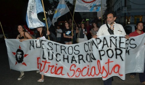 Marcha hacia la Policía Federal | Imagen: Babel, Clara Chauvin