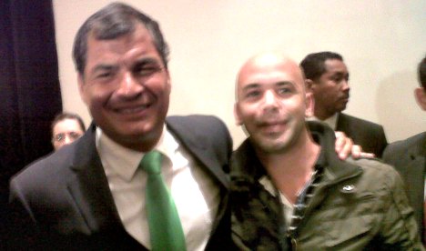 El uruguayense Sebastián Lorenzo observador de las elecciones de Ecuador