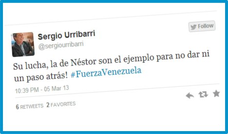 “Enorme pérdida para Latinoamérica”, sentenció Urribarri