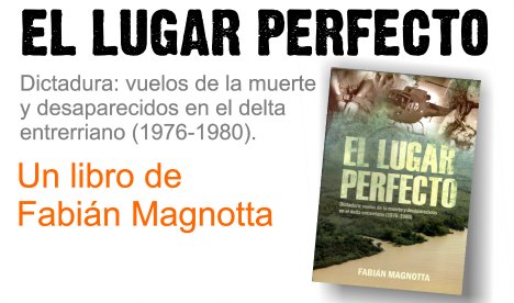 Semana de la memoria: Presentan el libro sobre los vuelos de la muerte en Entre Ríos
