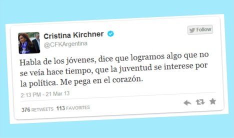 El encuentro con el Papa comentado por CFK