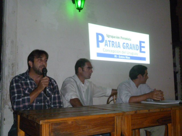 Se lanzó la Patria Grande: Artigas, Perón y Kirchner, sus referentes