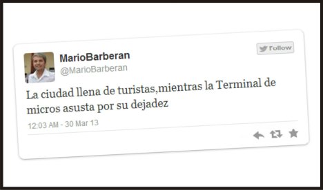 It´s Back: Barberán relanzó su Twitter