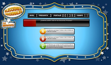 Un juego para saber más de las elecciones