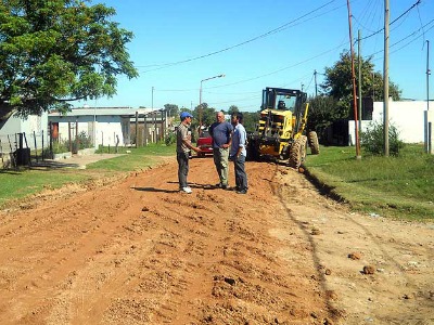 Con la tierra del arreglo de calles se remediará el viejo basural