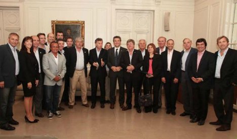 De Ángeli, como legislador del PRO, se reunió con la dirigencia del campo