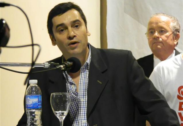 Marcelo Haddad, titular del PS entrerriano | Imagen: prensa Haddad