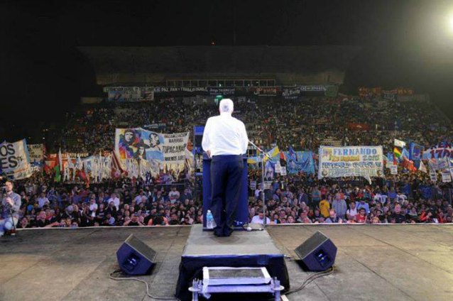 El Evita uruguayense presente en el lanzamiento de Taiana