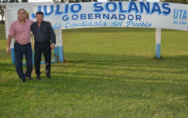 Solanas suma avales a su precandidatura: “Orgánicamente vamos a apoyarlo”, dijeron desde UTA