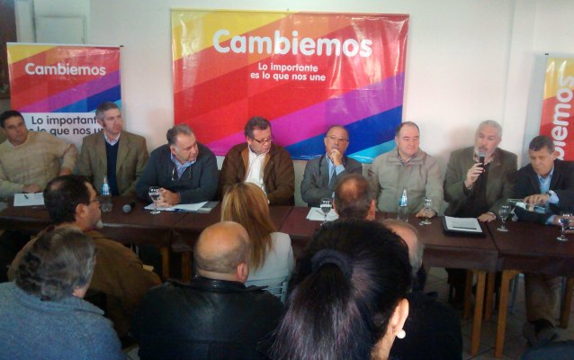 Con la estética del PRO fue presentada Cambiemos