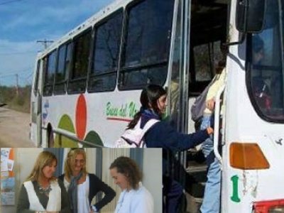 Estudiantes de dos establecimientos viajarán gratis en colectivos urbanos