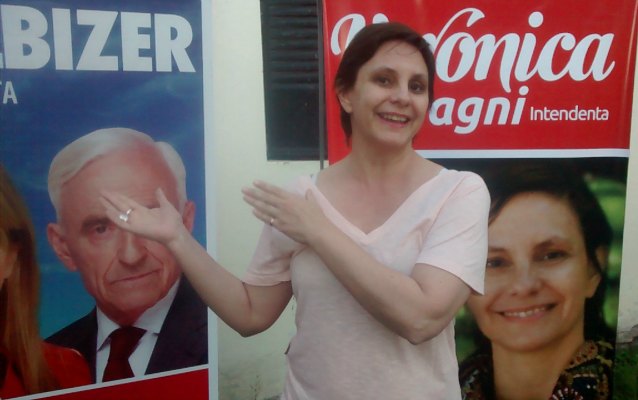 Magni invitó a que la acompañen con el voto quienes quieran “un cambio sostenido en la decencia”