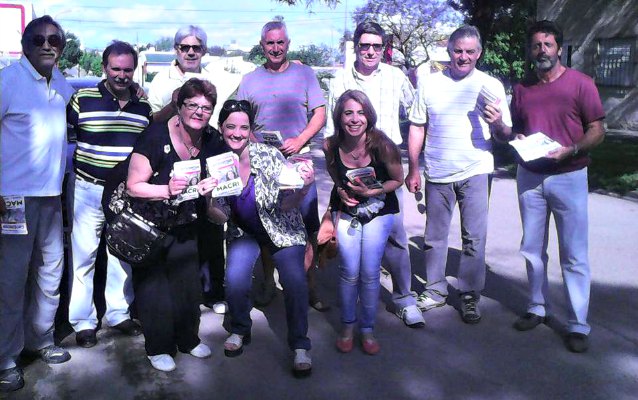 Cambiemos caminó el barrio Sarmiento