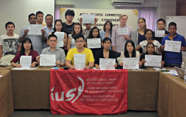 La JR suspendida de las juventudes internacionales socialistas por su alianza con la derecha