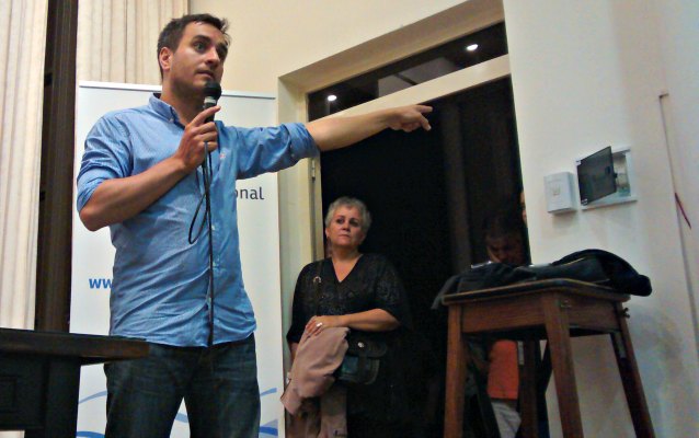 Juan Cabandié llenó Concepción en su charla sobre las consecuencias actuales del Golpe del 76