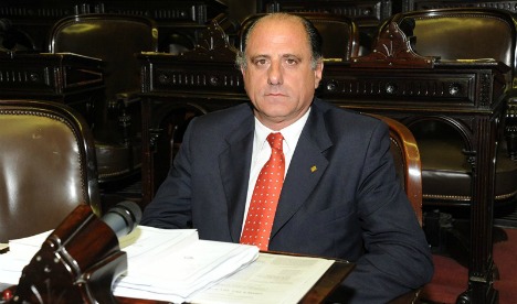 Chemes participó de la marcha del PRO contradiciendo al Comité Nacional de la UCR
